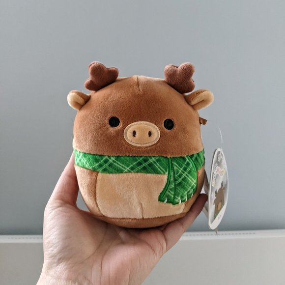 5" Ruby Moose(?) or Reindeer(?) Squishmallow - Picture 1 of 3